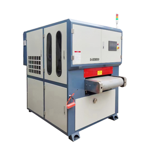 Automatic sheet metal polishing deburring machine sanding machine for finishing edge