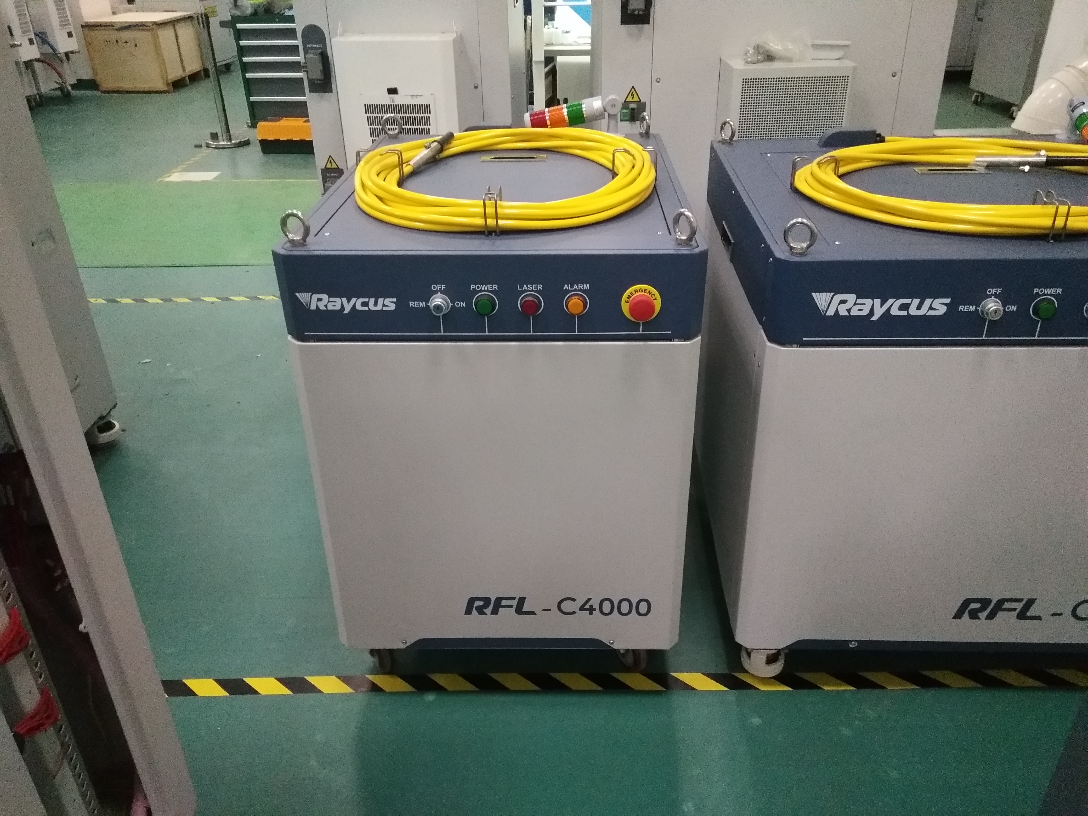 Raycus laser cutting source RFL-C4000X 4000W multi-module continuous fiber laser